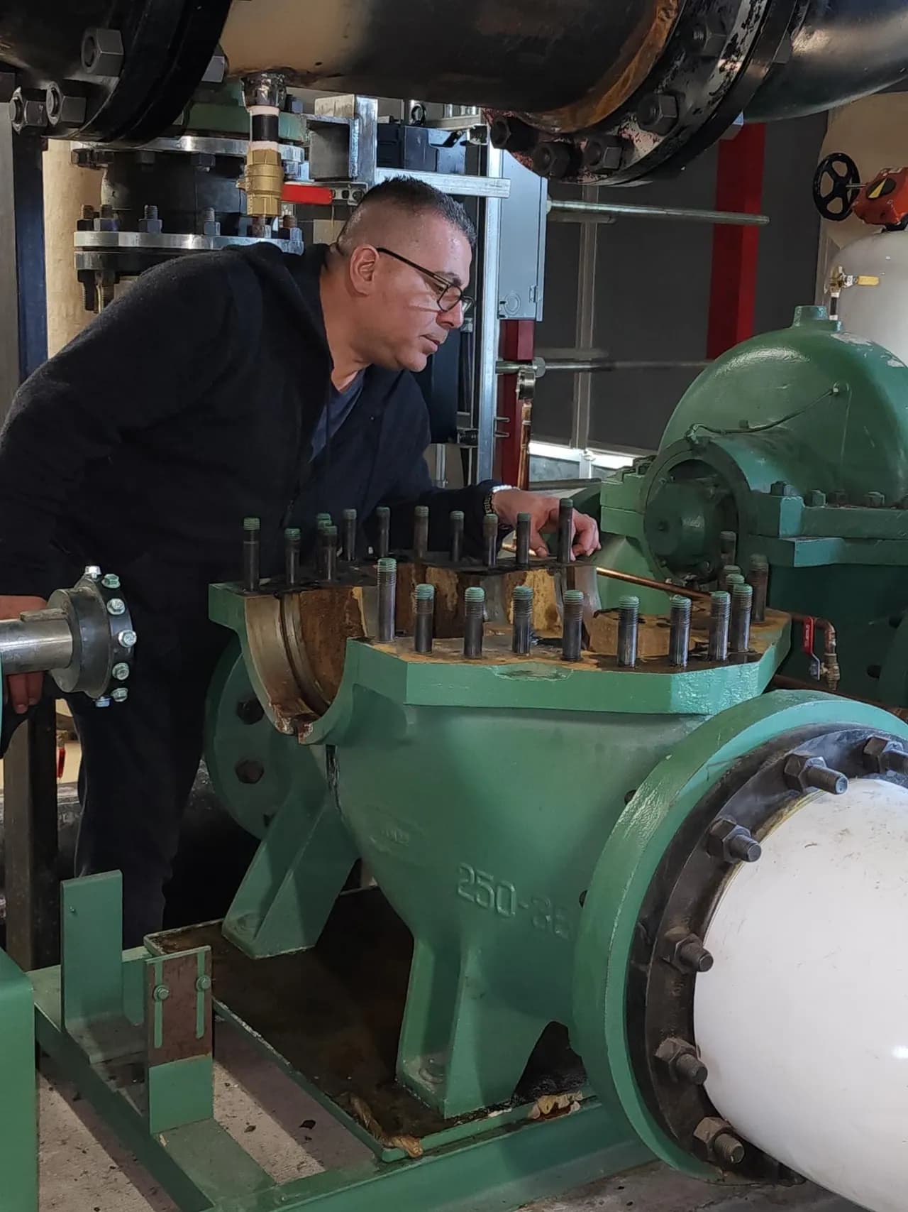 Tek Motor and Pump Services Ltd., shop facility, Edmonton Alberta