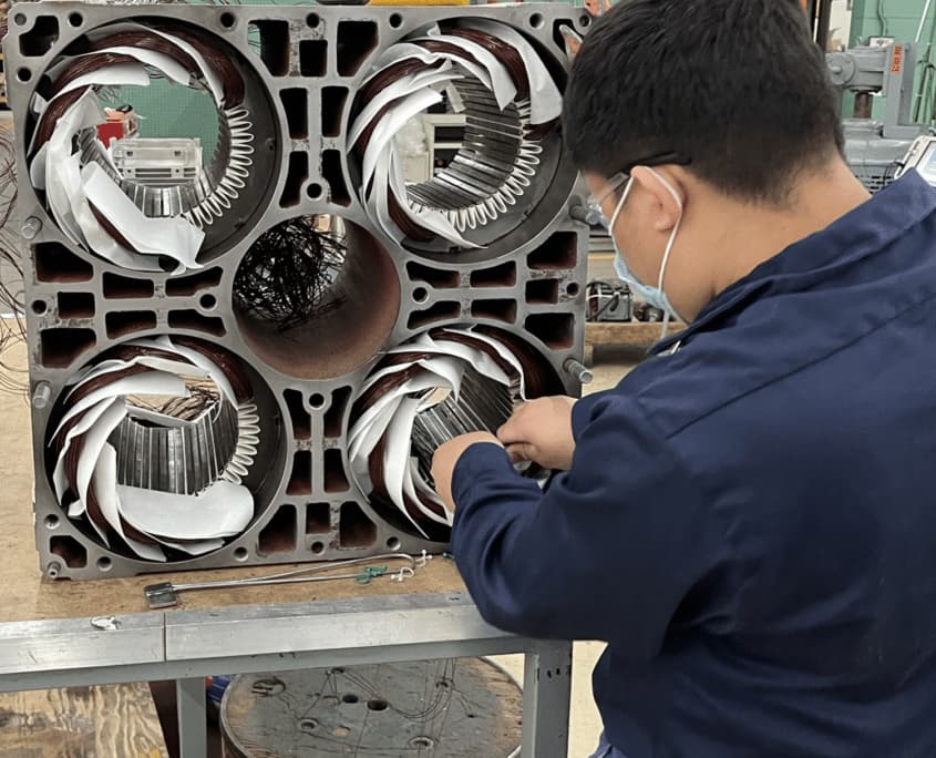 Dreisilker Electric Motors, Inc., shop facility, Glen Ellyn Illinois