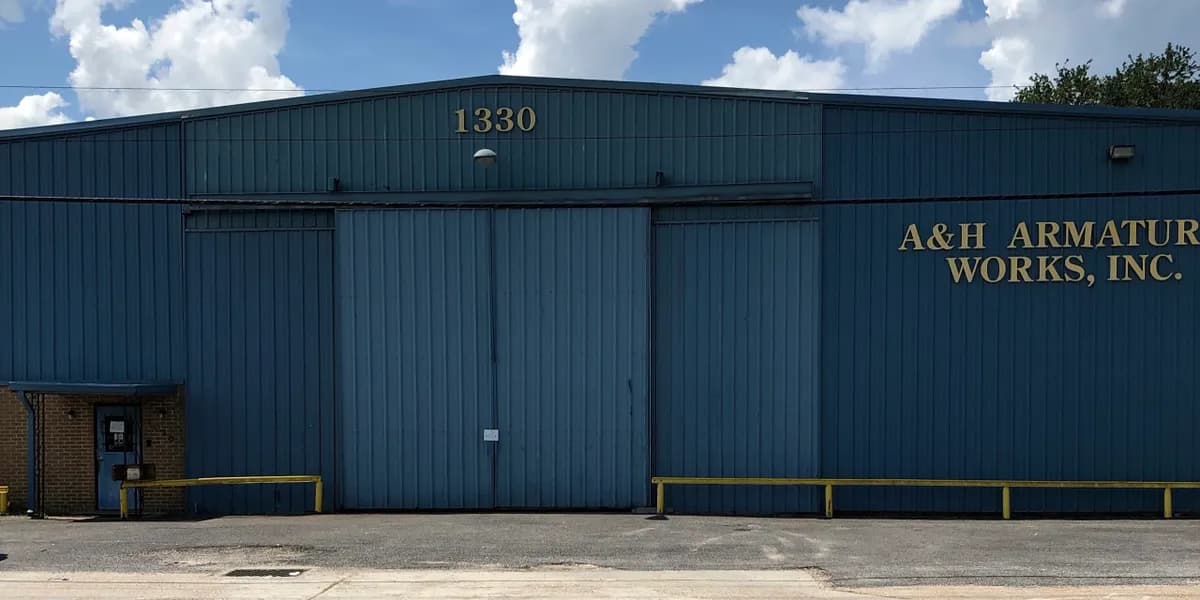 A&H Armature Works, Inc., shop facility, Westwego Westwego