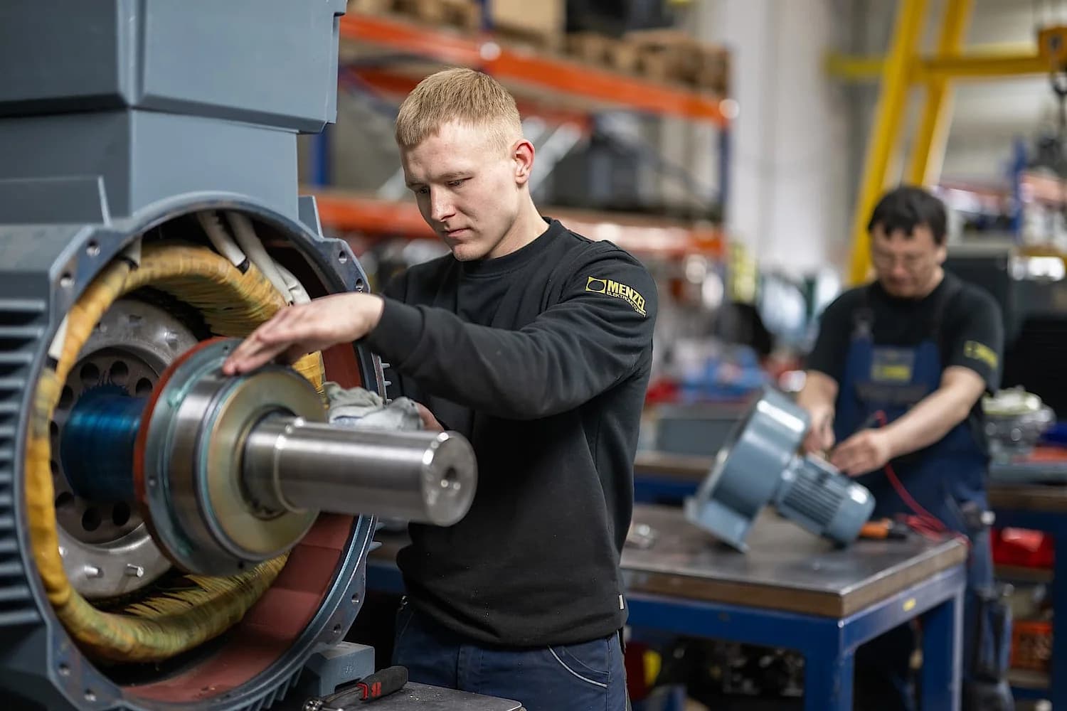 MENZEL Elektromotoren GmbH, shop facility, Hennigsdorf Brandenburg
