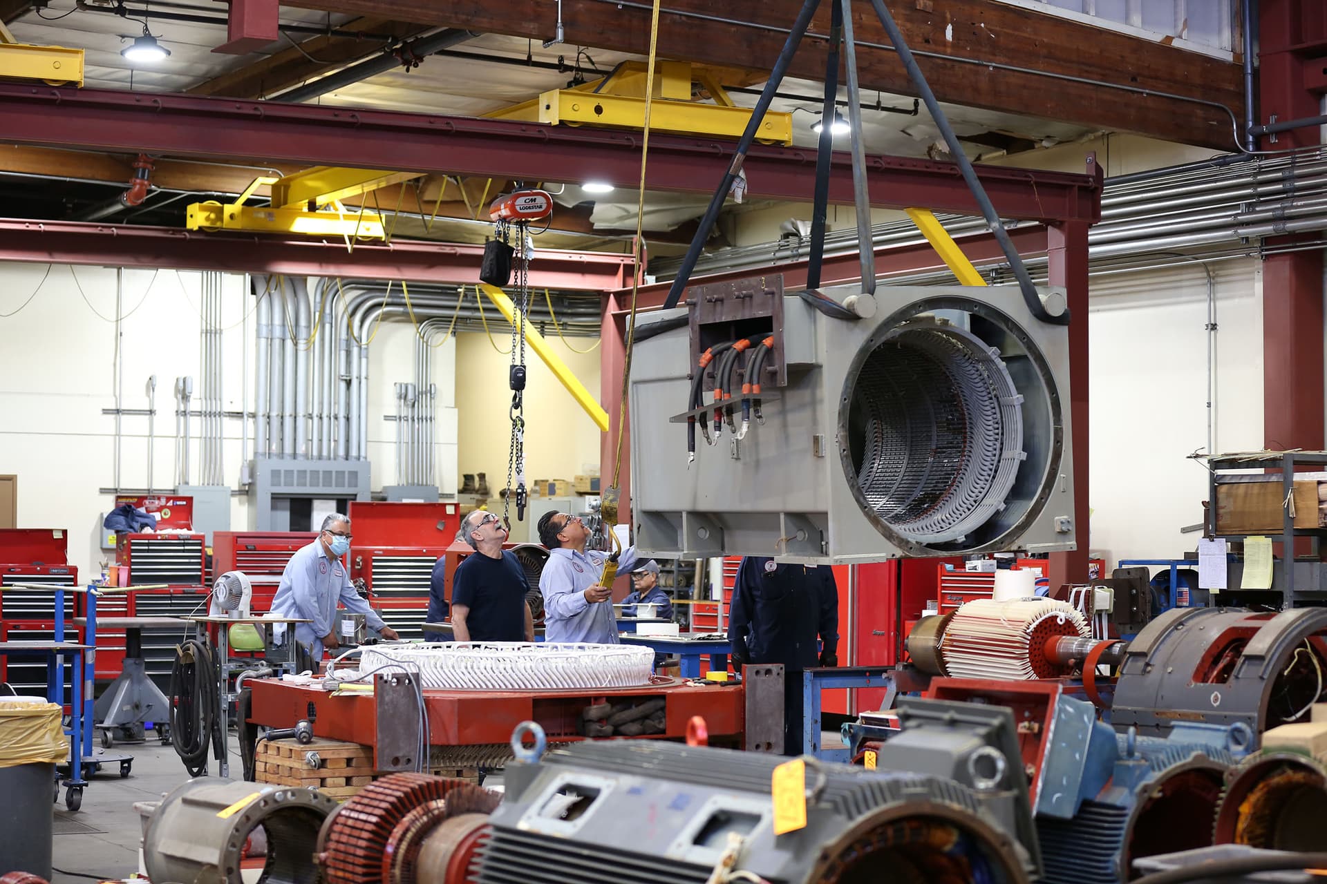 Demaria Electric Motor Services, Inc., shop facility, Paramount California