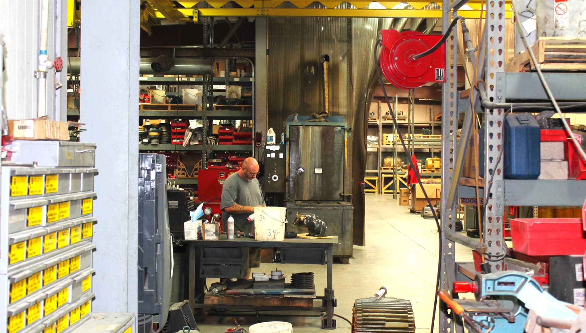 Electric Motors Company, Inc. (EMCI), shop facility, Hull Georgia