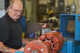 Wylie Electric Motor Service, shop facility, Ferrysburg Michigan