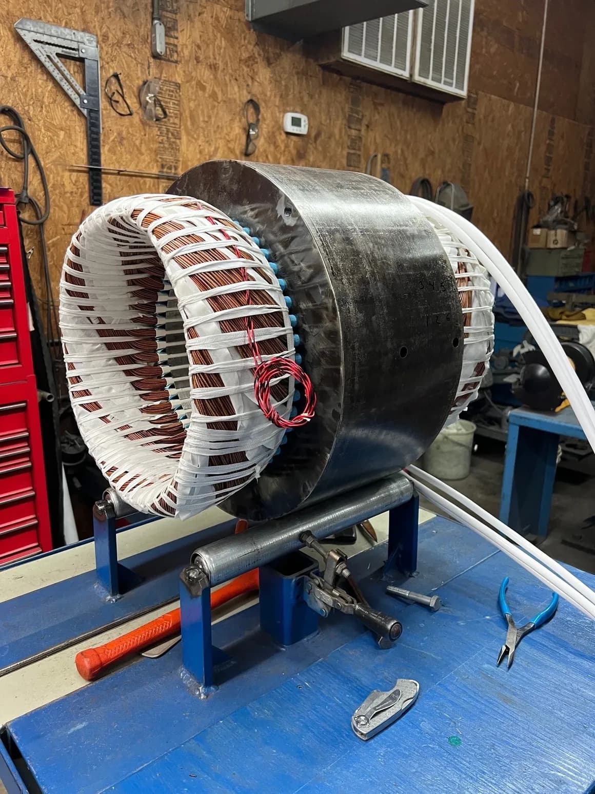 Xcel Hermetic Motors, shop facility, Wadesboro North Carolina