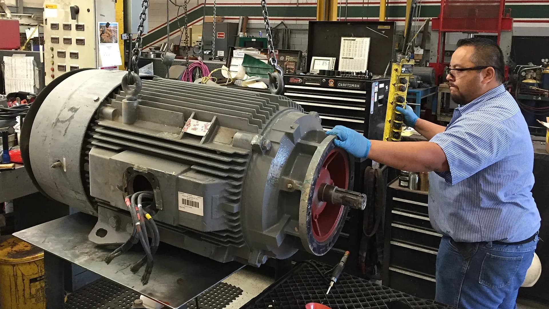 Motor Electric Service Co, shop facility, Grass Valley California