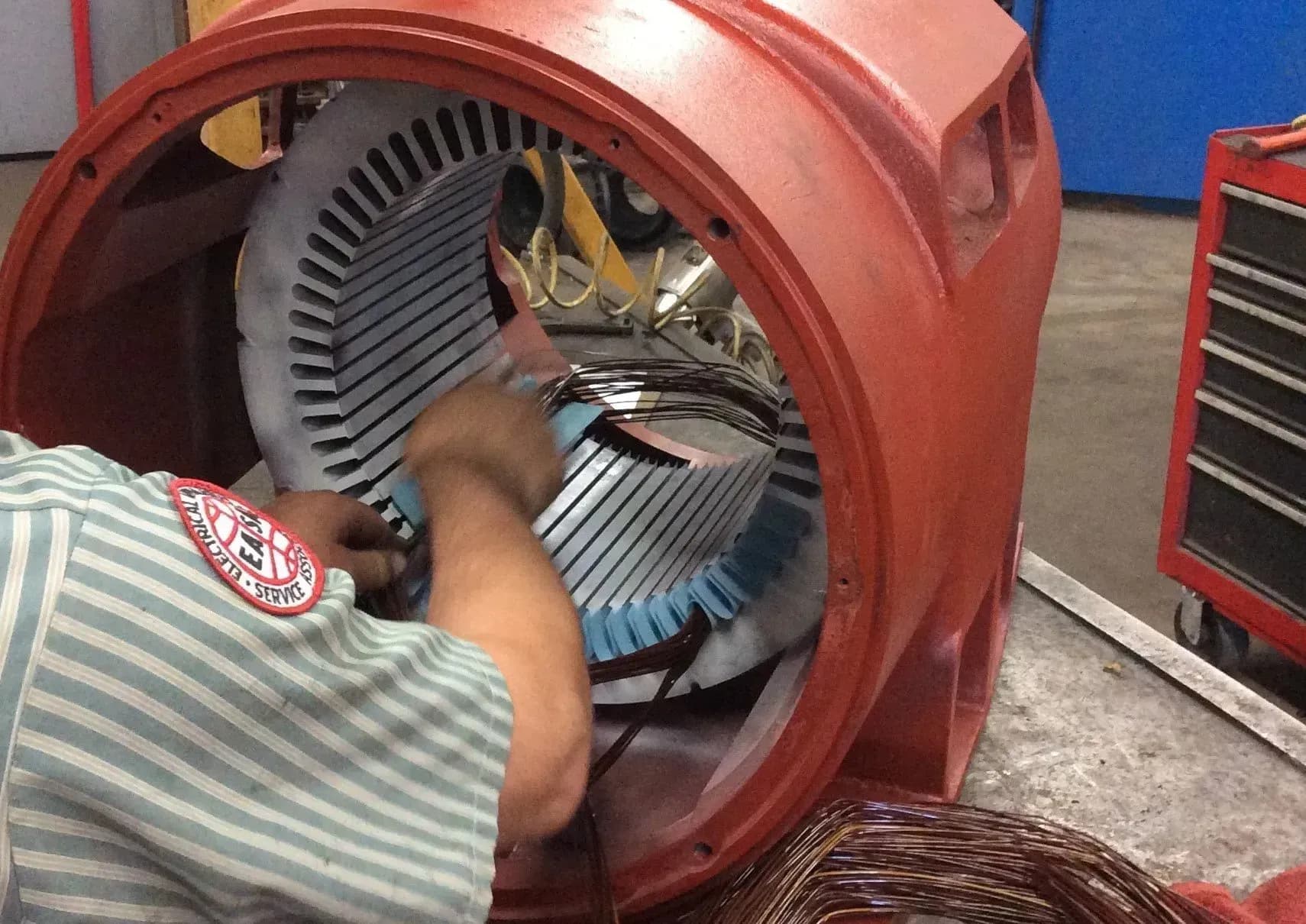 Temple Electric Motor Service Inc., shop facility, Faribault Minnesota (MN)
