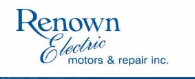 Renown Electric Motors & Repair Inc. logo, electric motor repair