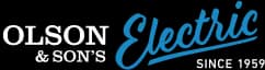 Olson & Sons Electric Inc. logo, electric motor repair