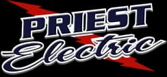 Priest Electric logo, electric motor repair