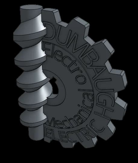 Dumbaugh Electric logo, electric motor repair