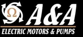 A&A Electric Motors & Pumps Sales & Service, Inc. logo, electric motor repair