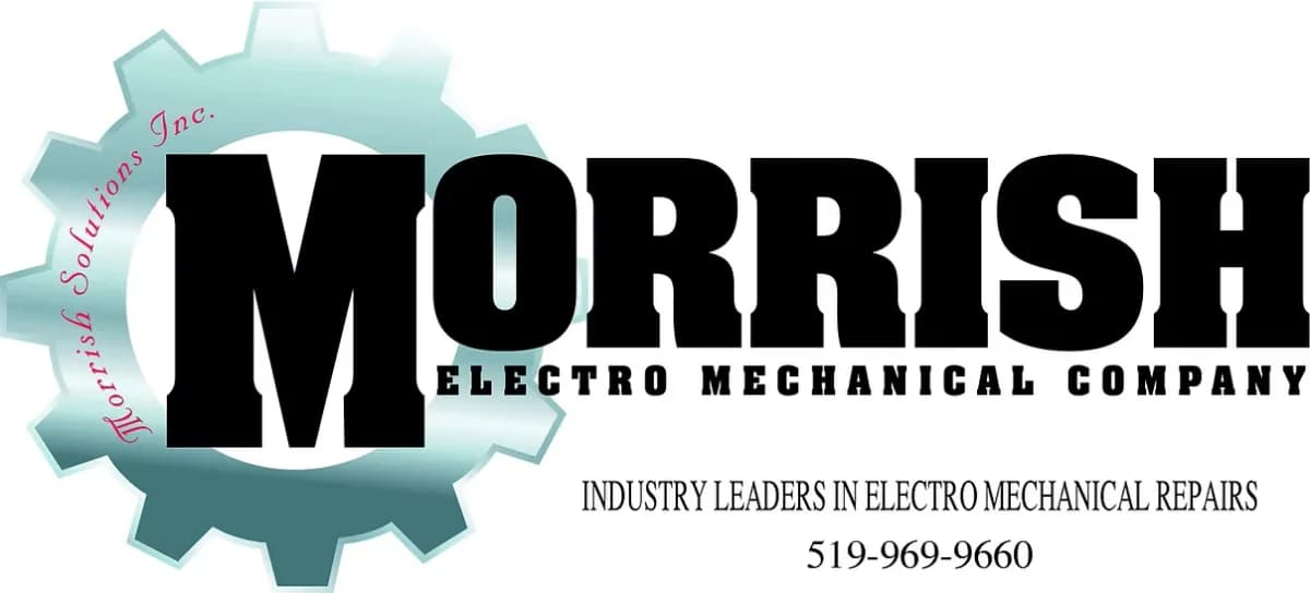 Morrish Electromechanical Company logo, electric motor repair