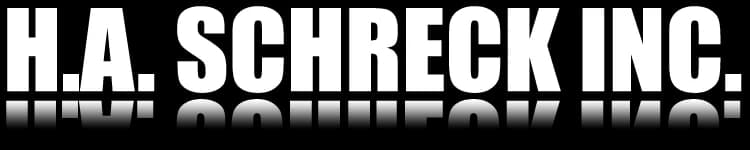 H.A Schreck Inc. logo, electric motor repair