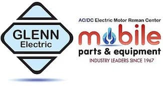 Glenn Electric logo, electric motor repair