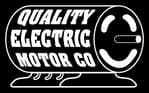 Quality Electric Motor Co. logo, electric motor repair
