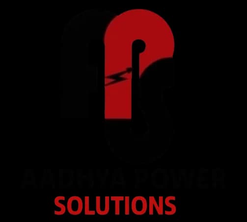 Aadhya Power Solutions logo, electric motor repair