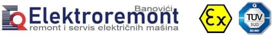 Elektroremont d.d. Banovići logo, electric motor repair