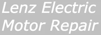 Lenz Electric Motor Repair logo, electric motor repair