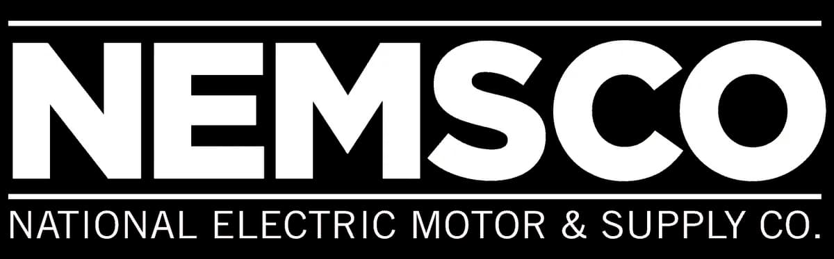 National Electric Motor & Supply Co. (NEMSCO) logo, electric motor repair