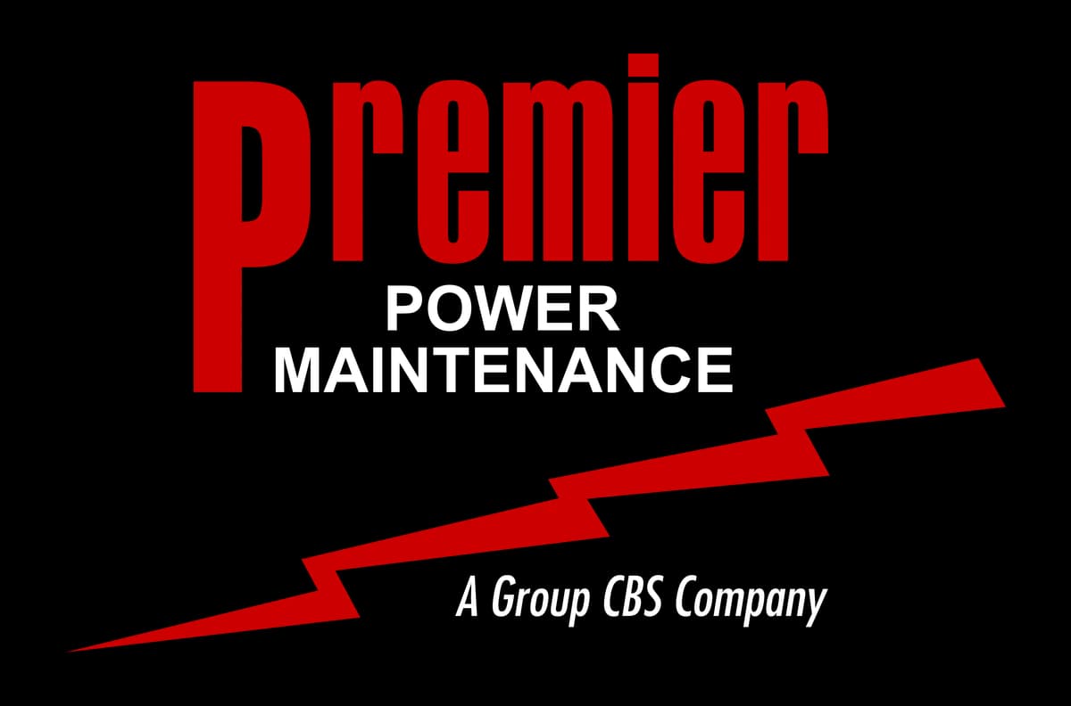 Premier Power Maintenance logo, electric motor repair