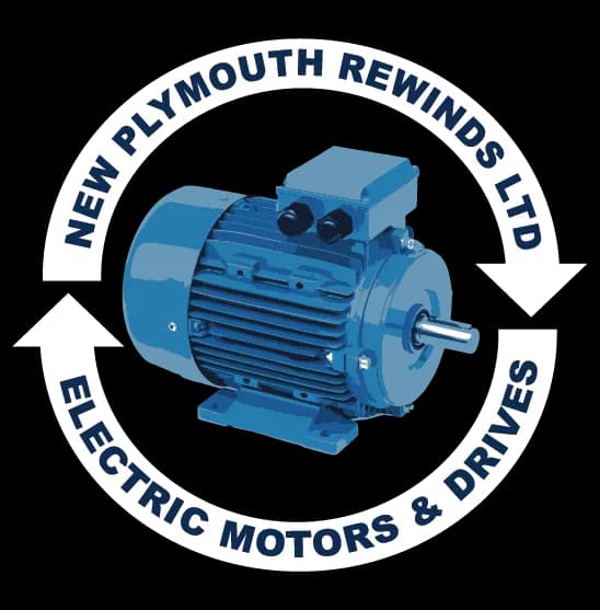 New Plymouth Rewinds Ltd logo, electric motor repair