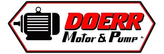 Doerr Motor & Pump LLC logo, electric motor repair