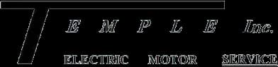 Temple Electric Motor Service Inc. logo, electric motor repair