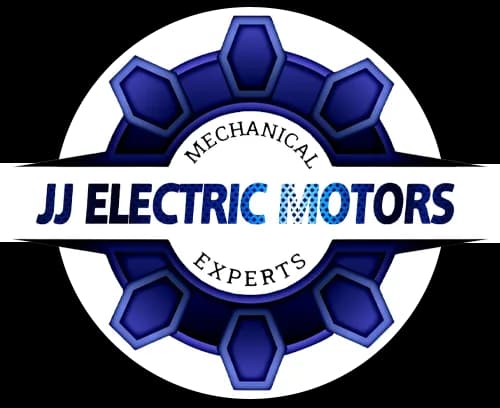 JJ Electric Motors logo, electric motor repair