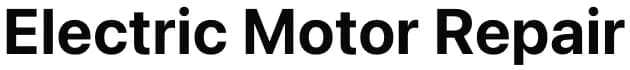 Electric Motor Repair, Inc. logo, electric motor repair
