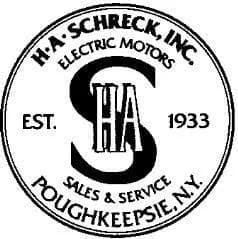 H.A. Schreck Service and Sales, Inc. logo, electric motor repair