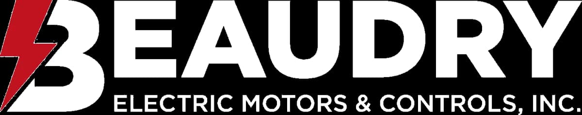 Beaudry Electric Motors & Controls logo, electric motor repair