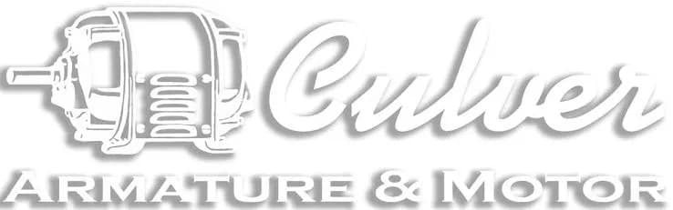 Culver Armature & Motor logo, electric motor repair