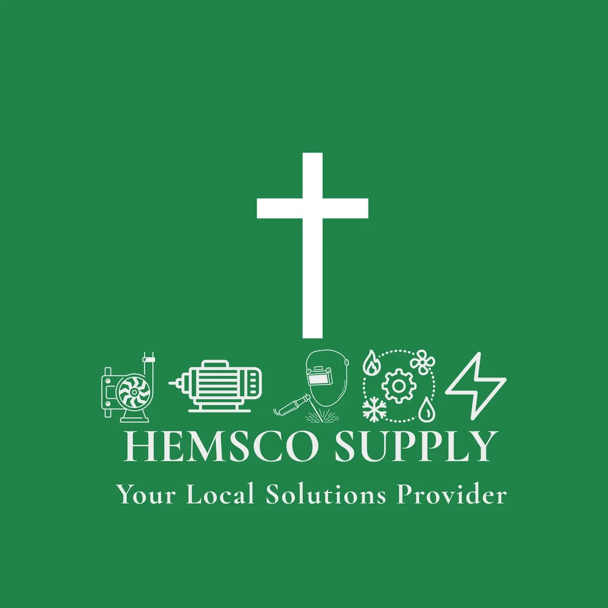 HEMSCO Supply, LLC logo, electric motor repair
