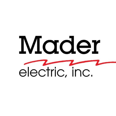 Mader Electric, Inc logo, electric motor repair