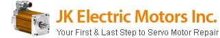 JK Electric Motors Inc. logo, electric motor repair