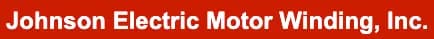 Johnson Electric Motor Winding, Inc. logo, electric motor repair