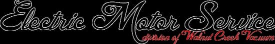 Electric Motor Service logo, electric motor repair