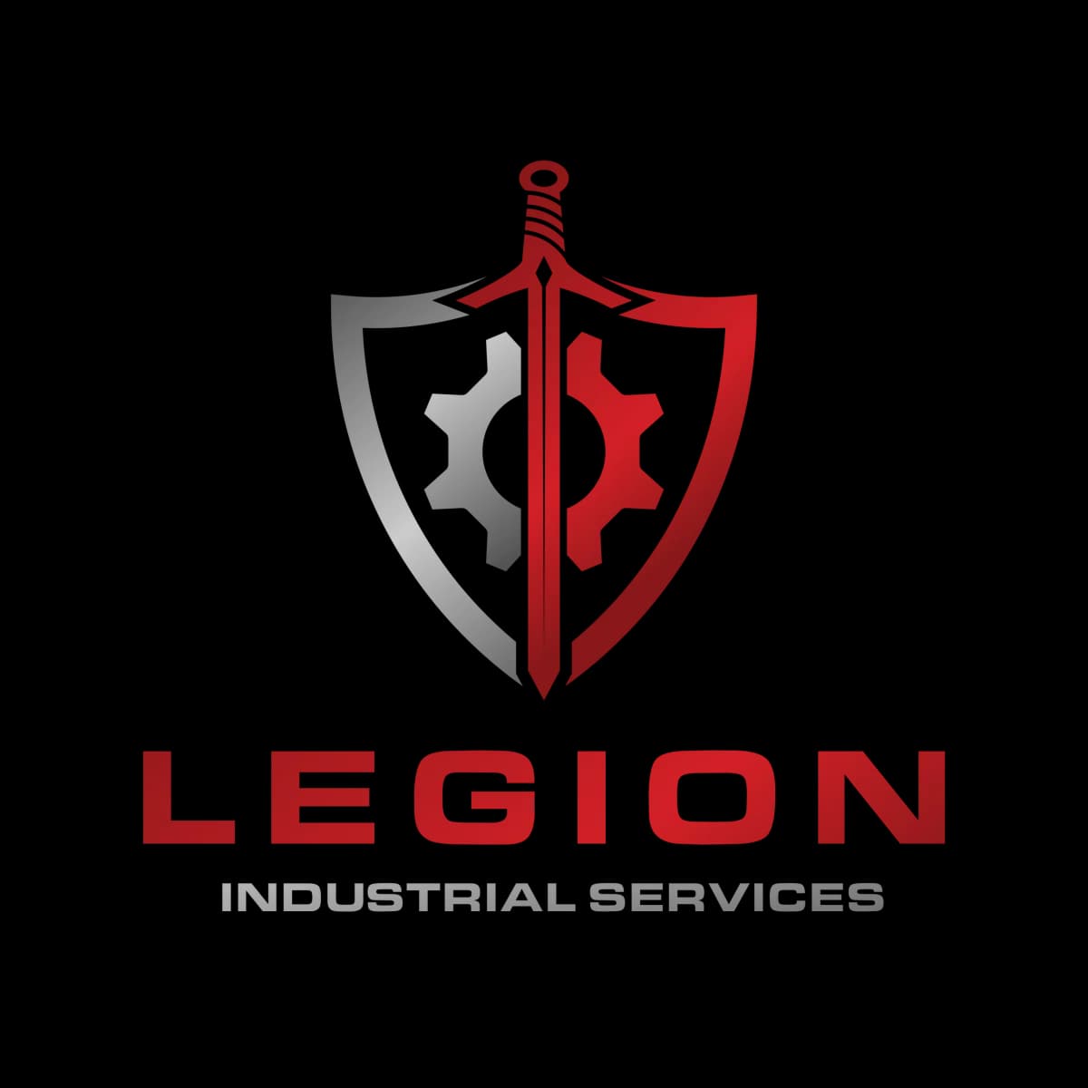 Legion Industrial Services logo, electric motor repair