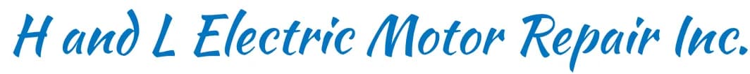 H and L Electric Motor Repair Inc. logo, electric motor repair