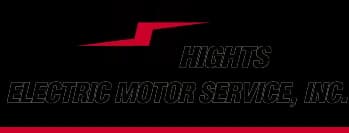 Hights Electric Motor Service, Inc. logo, electric motor repair