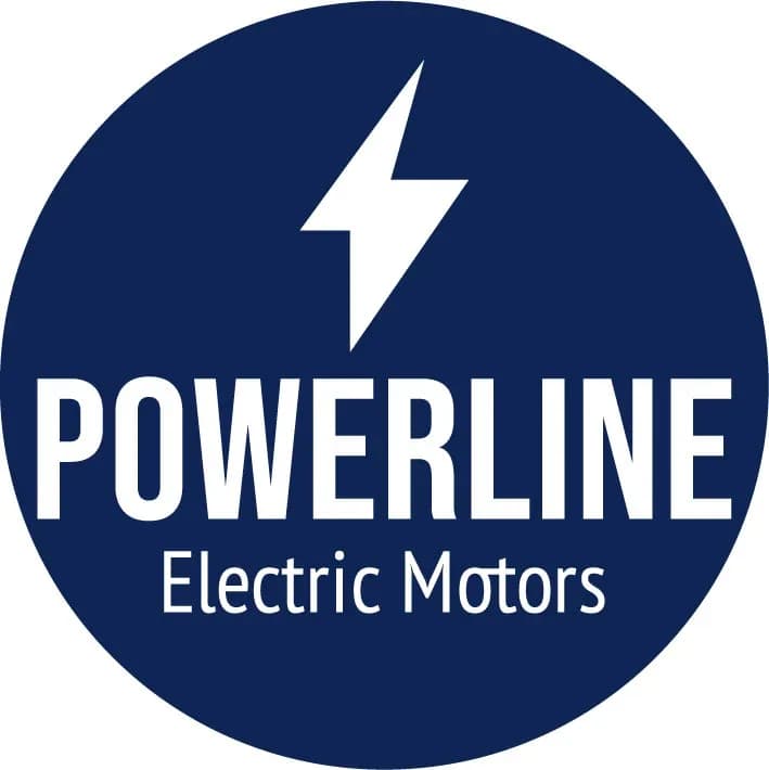 Powerline Motors Ltd. / Powerline Electric Motors logo, electric motor repair