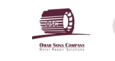 Omar Sons Motors (OSC) logo, electric motor repair