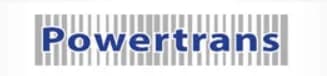 Powertrans logo, electric motor repair